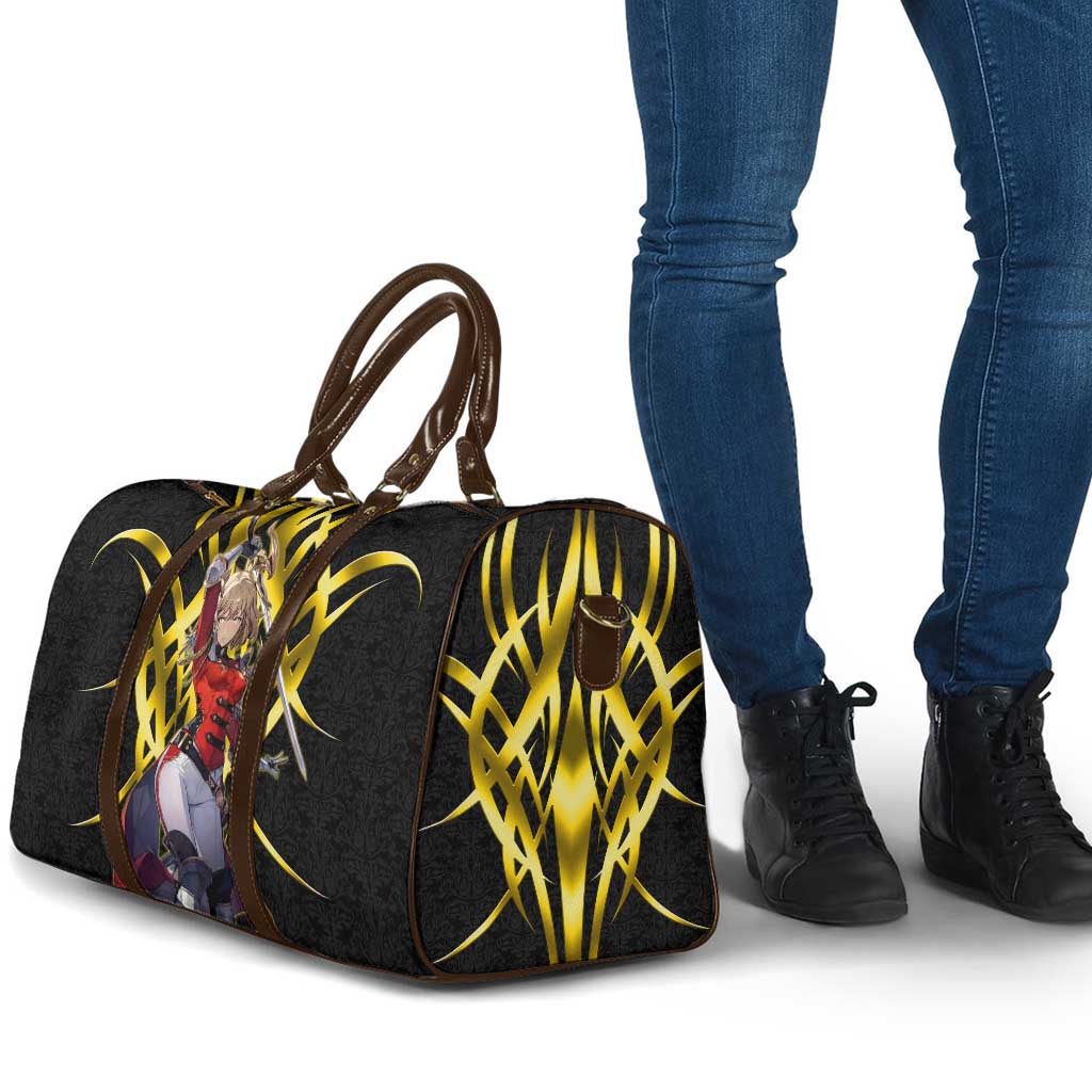 Cha Hae In Solo Leveling Travel Bag Golden Bladecore Anime Style