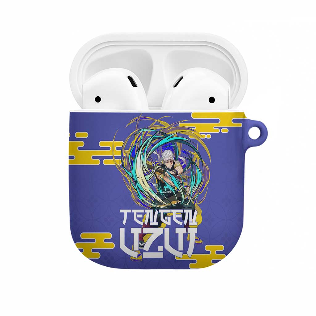 Tengen Uzui Demon Slayer AirPods Case Vibrant Anime Soundwave Style