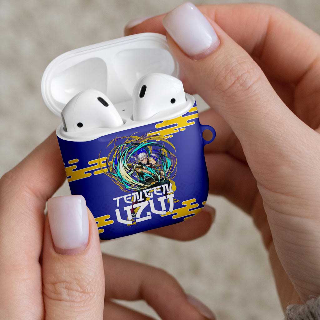 Tengen Uzui Demon Slayer AirPods Case Vibrant Anime Soundwave Style