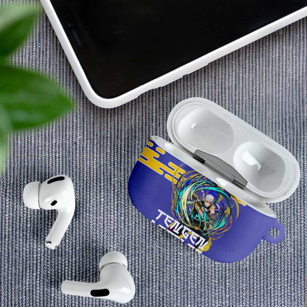 Tengen Uzui Demon Slayer AirPods Case Vibrant Anime Soundwave Style