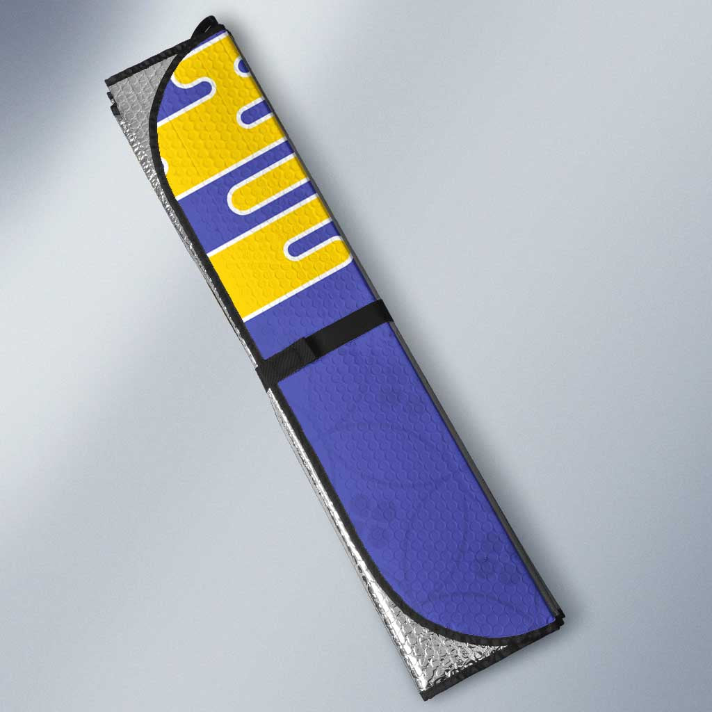Tengen Uzui Demon Slayer Auto Sun Shade Vibrant Anime Soundwave Style