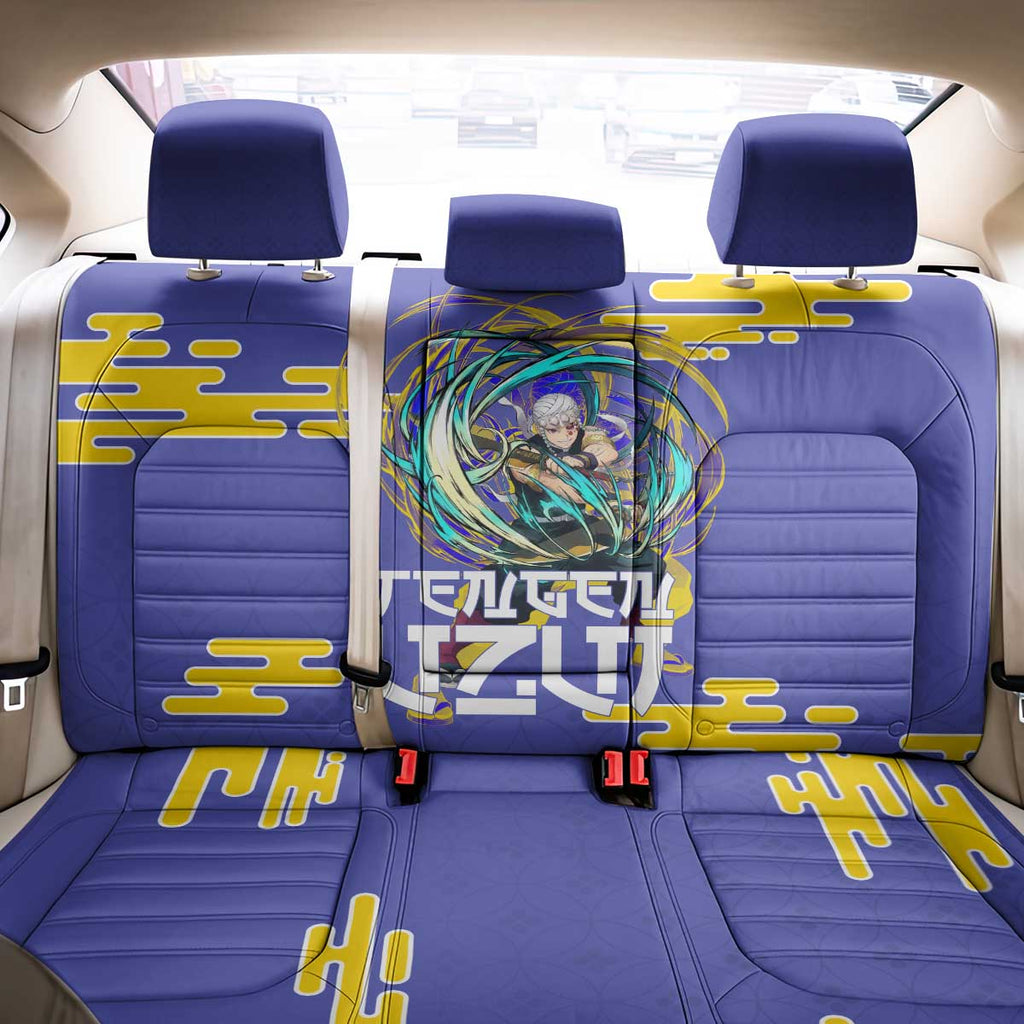 Tengen Uzui Demon Slayer Back Car Seat Cover Vibrant Anime Soundwave Style