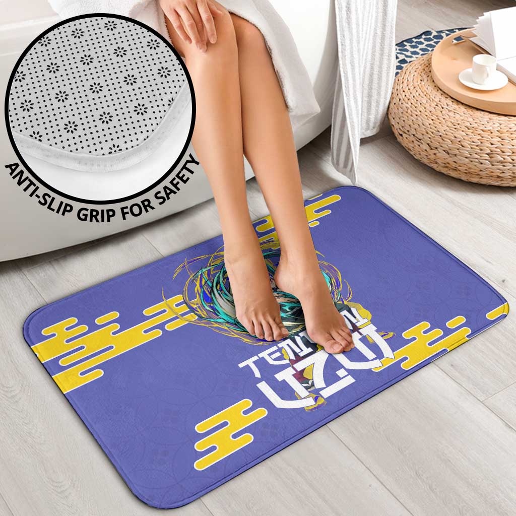 Tengen Uzui Demon Slayer Bathroom Set Vibrant Anime Soundwave Style