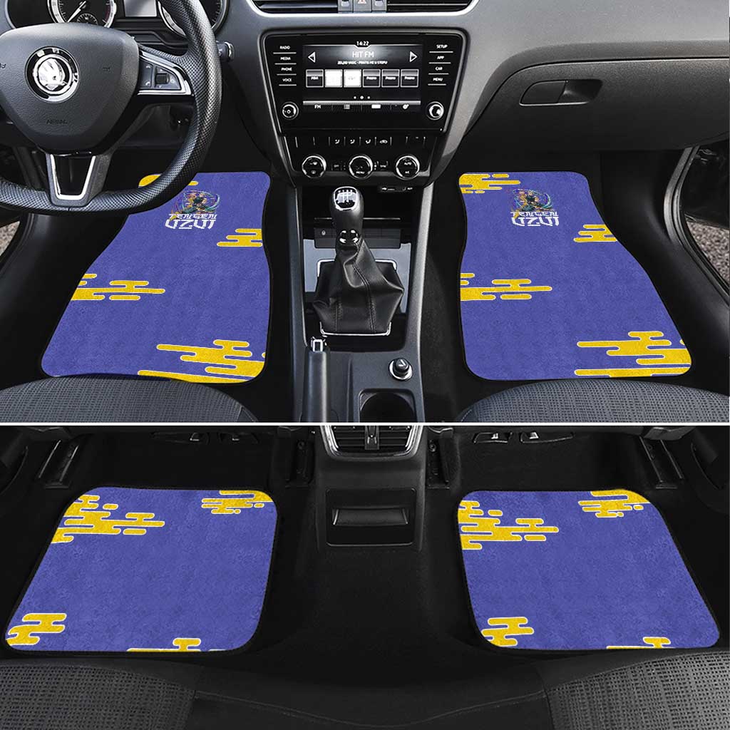 Tengen Uzui Demon Slayer Car Mats Vibrant Anime Soundwave Style