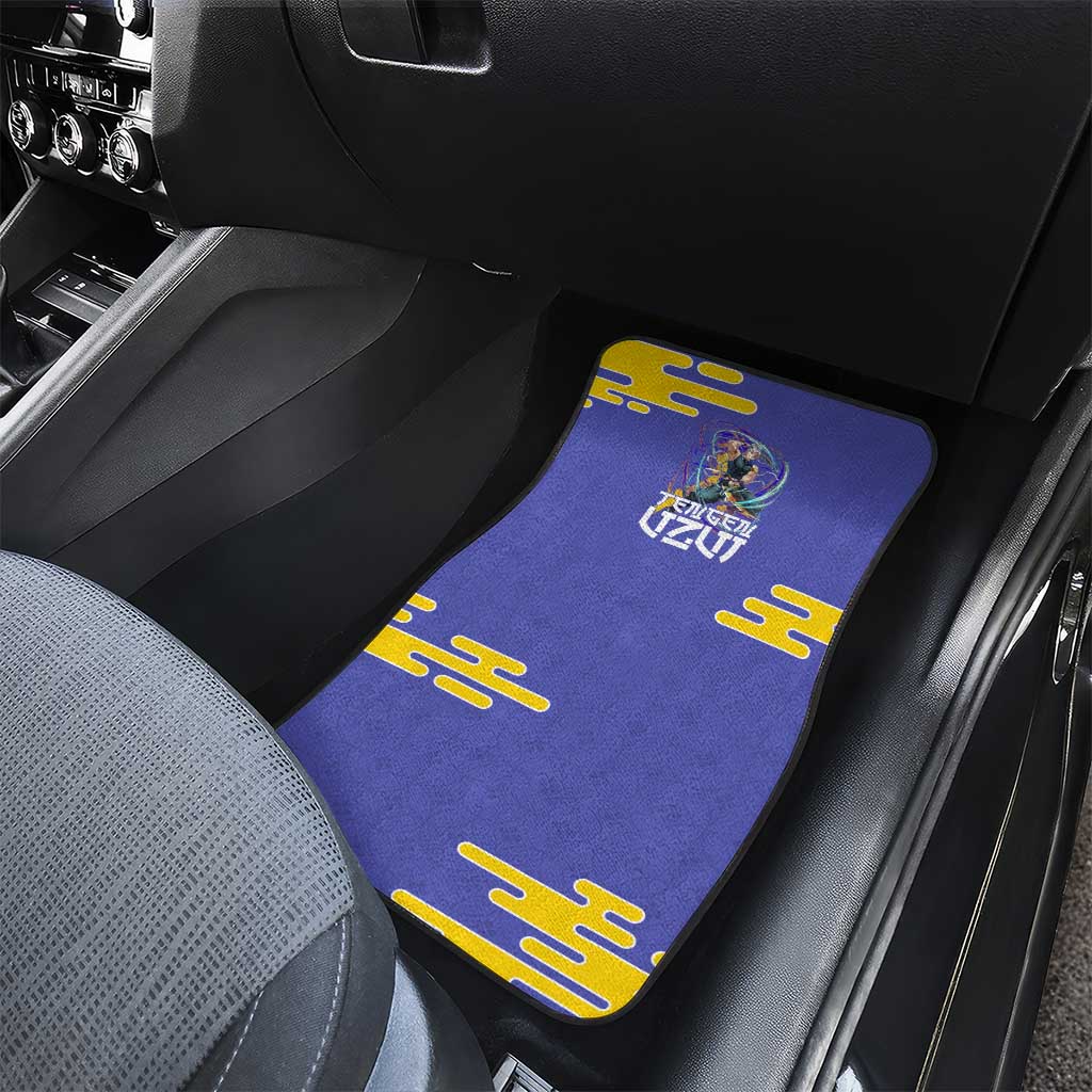 Tengen Uzui Demon Slayer Car Mats Vibrant Anime Soundwave Style
