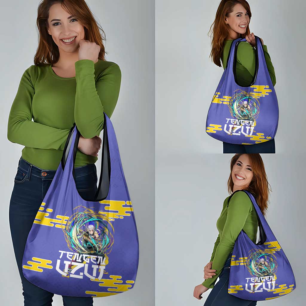 Tengen Uzui Demon Slayer Grocery Bag Vibrant Anime Soundwave Style