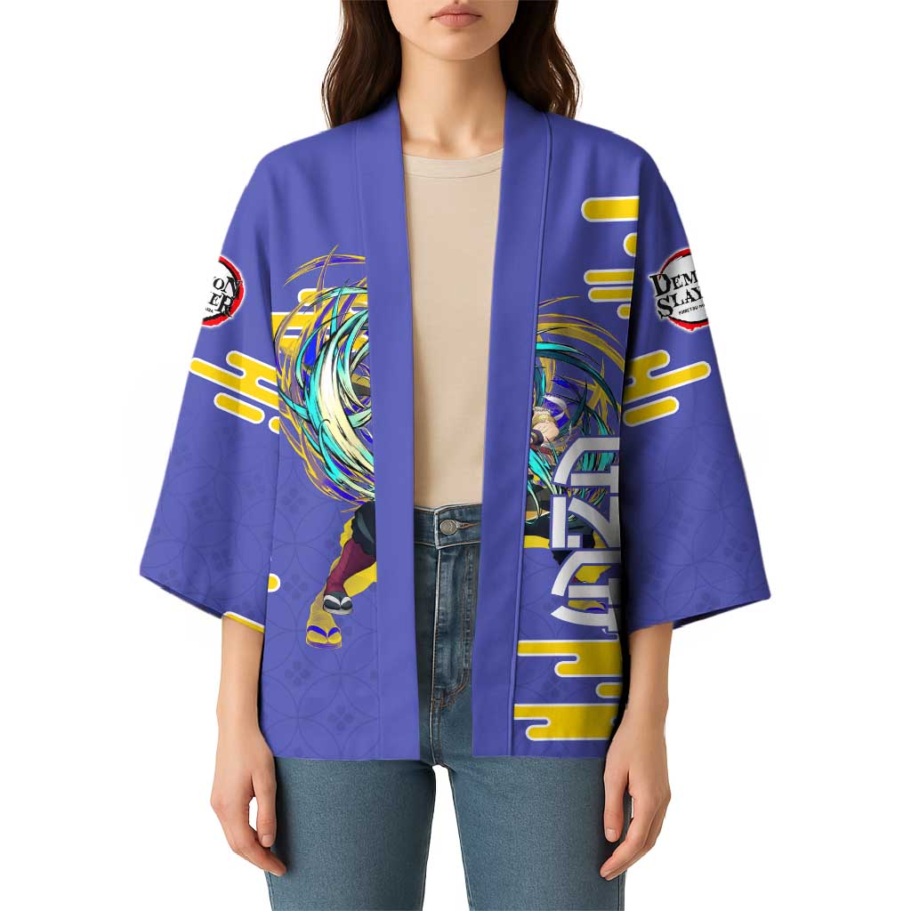 Tengen Uzui Demon Slayer Kimono Vibrant Anime Soundwave Style