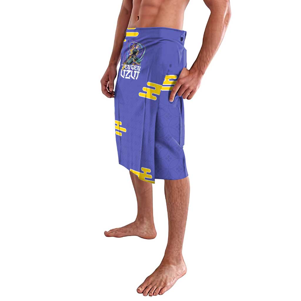 Tengen Uzui Demon Slayer Lavalava Vibrant Anime Soundwave Style