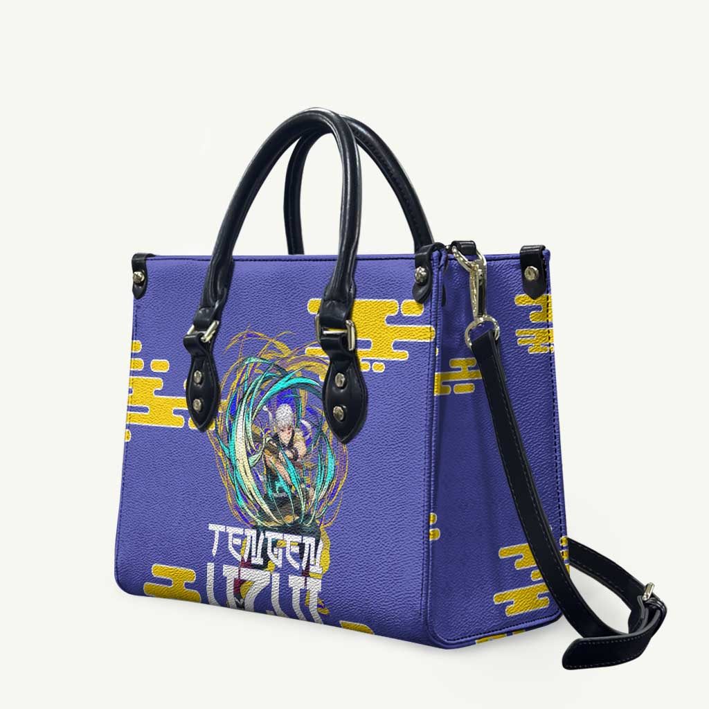 Tengen Uzui Demon Slayer Leather Bag Vibrant Anime Soundwave Style