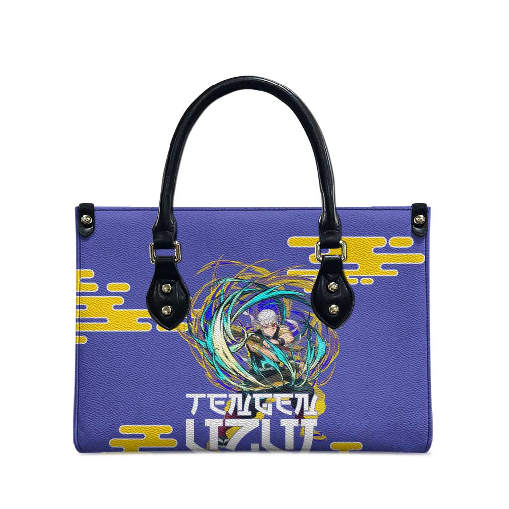 Tengen Uzui Demon Slayer Leather Bag Vibrant Anime Soundwave Style