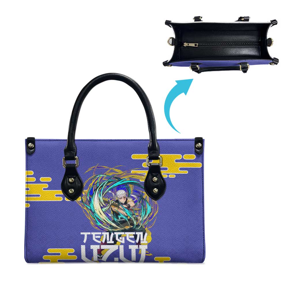 Tengen Uzui Demon Slayer Leather Bag Vibrant Anime Soundwave Style