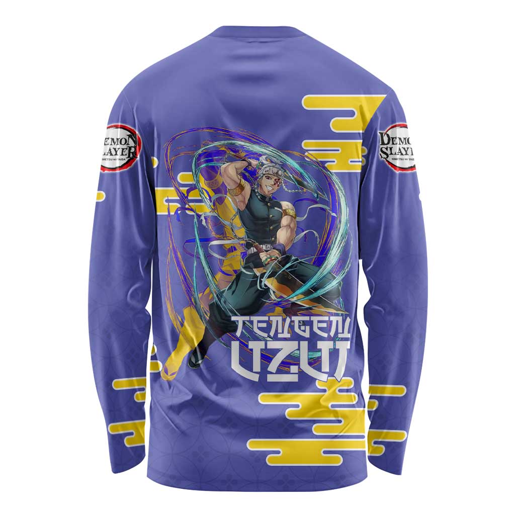 Tengen Uzui Demon Slayer Long Sleeve Shirt Vibrant Anime Soundwave Style