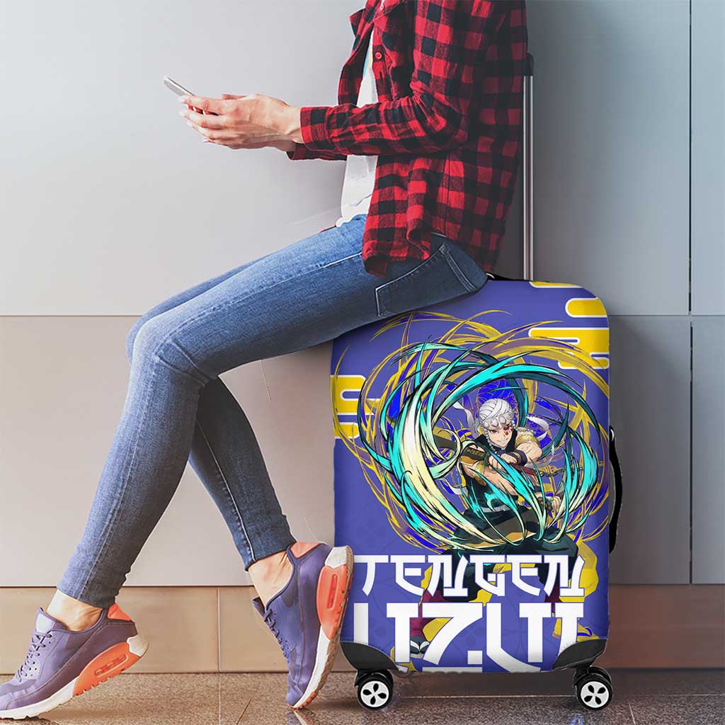 Tengen Uzui Demon Slayer Luggage Cover Vibrant Anime Soundwave Style