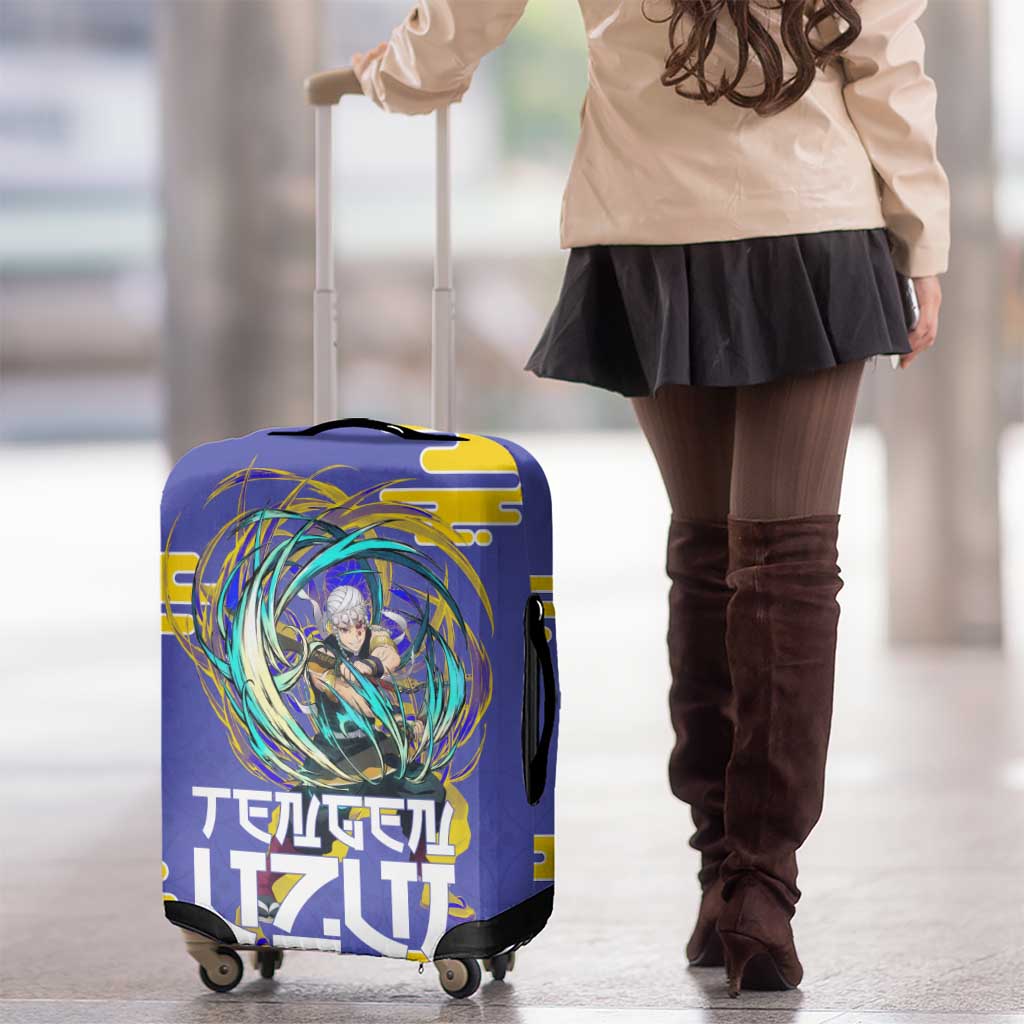 Tengen Uzui Demon Slayer Luggage Cover Vibrant Anime Soundwave Style