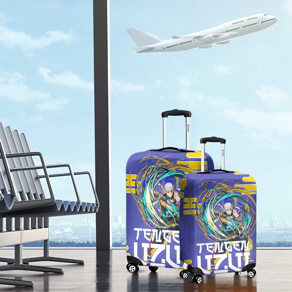 Tengen Uzui Demon Slayer Luggage Cover Vibrant Anime Soundwave Style