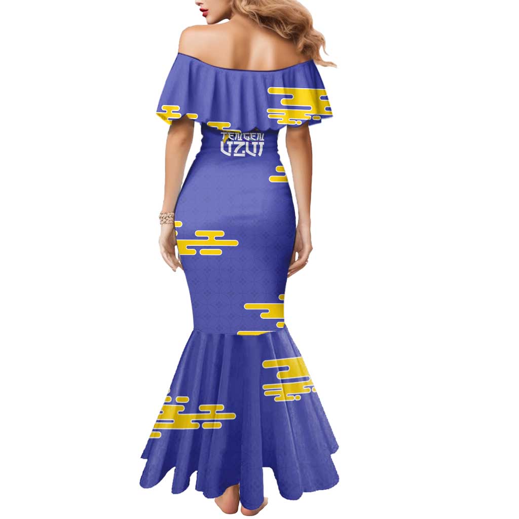 Tengen Uzui Demon Slayer Mermaid Dress Vibrant Anime Soundwave Style