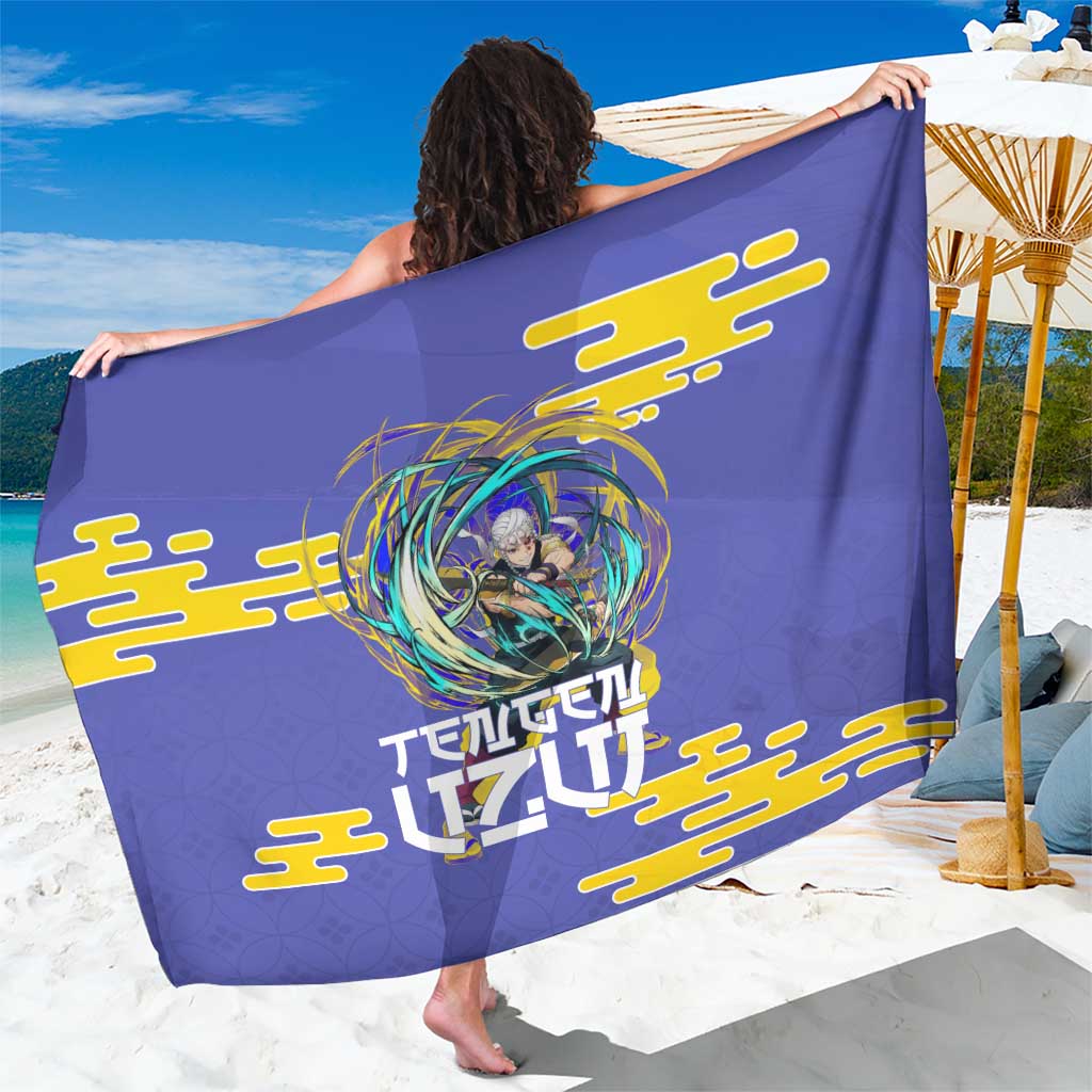Tengen Uzui Demon Slayer Sarong Vibrant Anime Soundwave Style