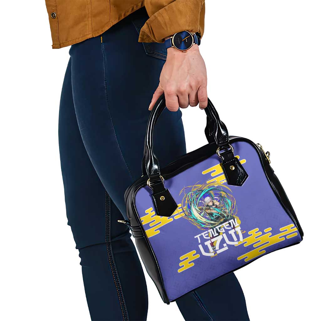 Tengen Uzui Demon Slayer Shoulder Handbag Vibrant Anime Soundwave Style