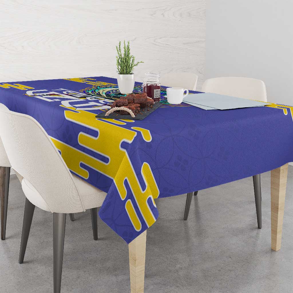 Tengen Uzui Demon Slayer Tablecloth Vibrant Anime Soundwave Style