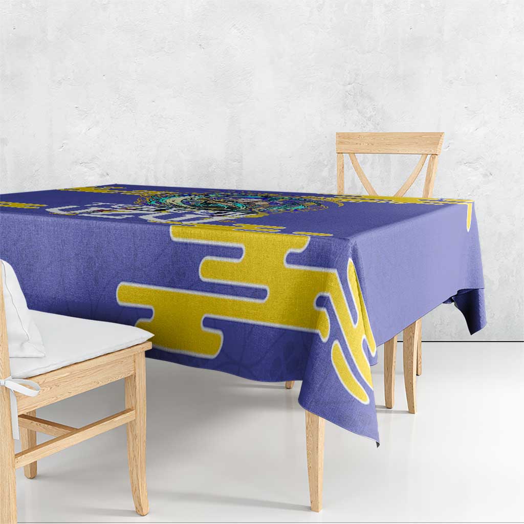 Tengen Uzui Demon Slayer Tablecloth Vibrant Anime Soundwave Style