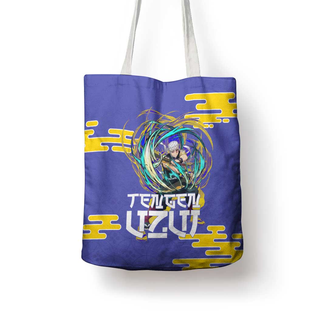 Tengen Uzui Demon Slayer Tote Bag Vibrant Anime Soundwave Style