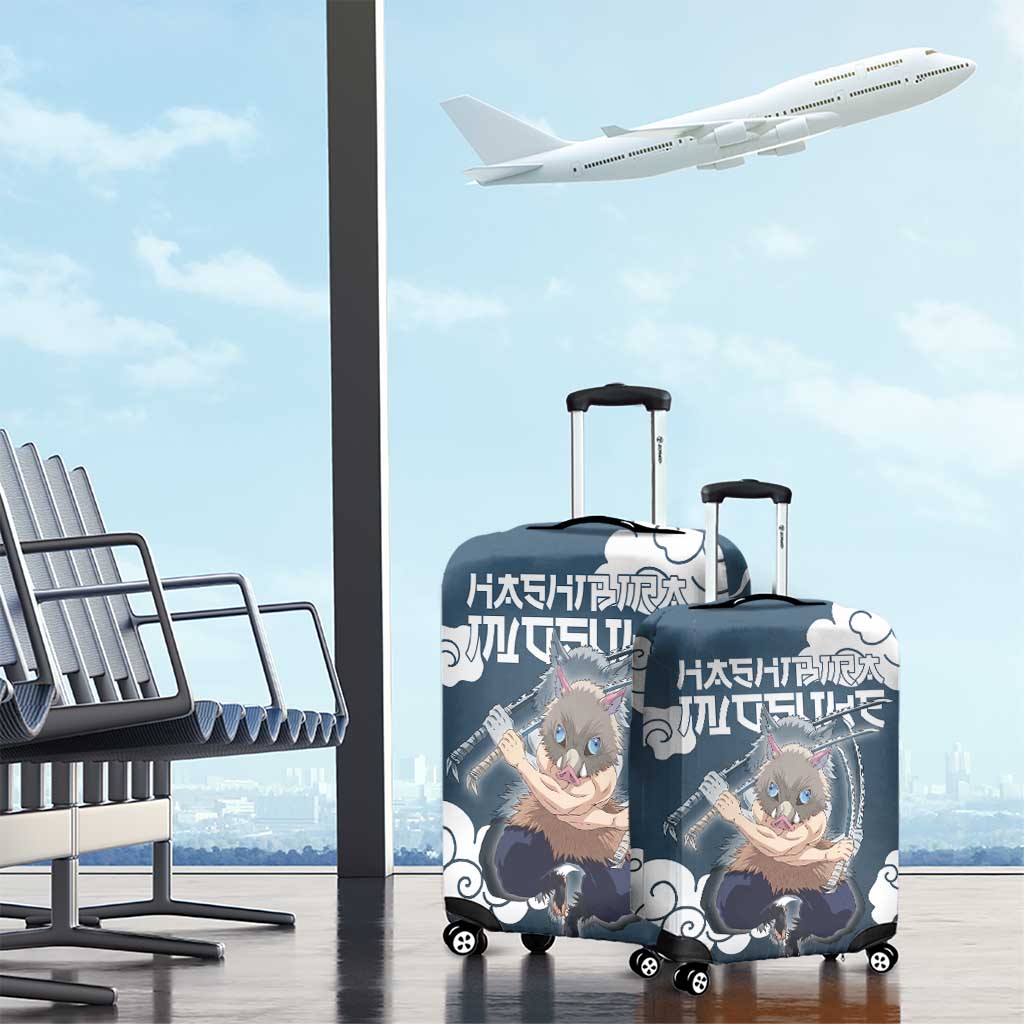 Hashibira Inosuke Demon Slayer Luggage Cover Whirlwind Anime Cloud Pattern Style