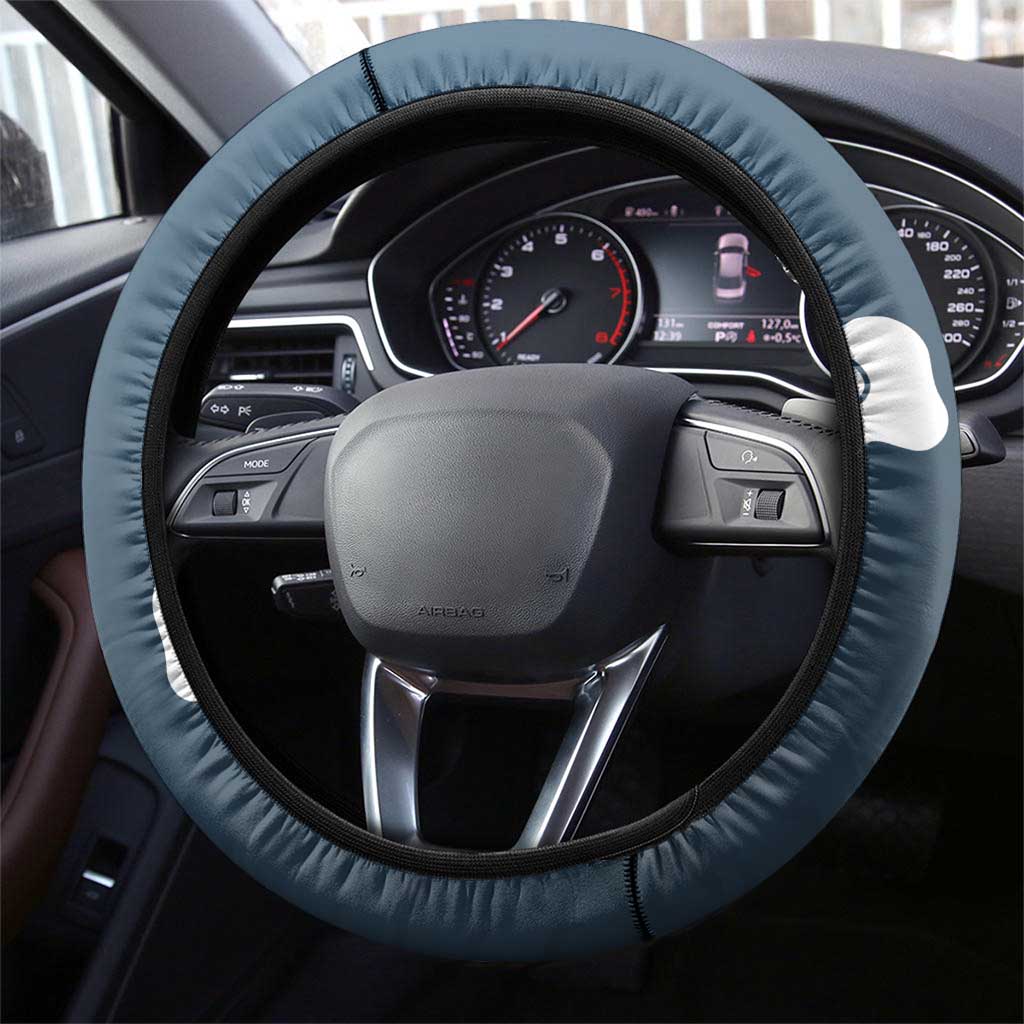 Hashibira Inosuke Demon Slayer Steering Wheel Cover Whirlwind Anime Cloud Pattern Style