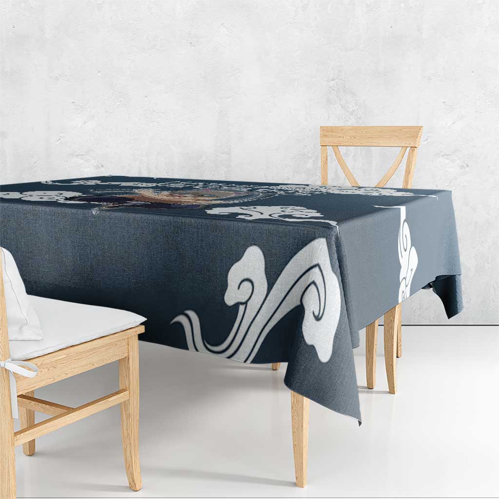 Hashibira Inosuke Demon Slayer Tablecloth Whirlwind Anime Cloud Pattern Style