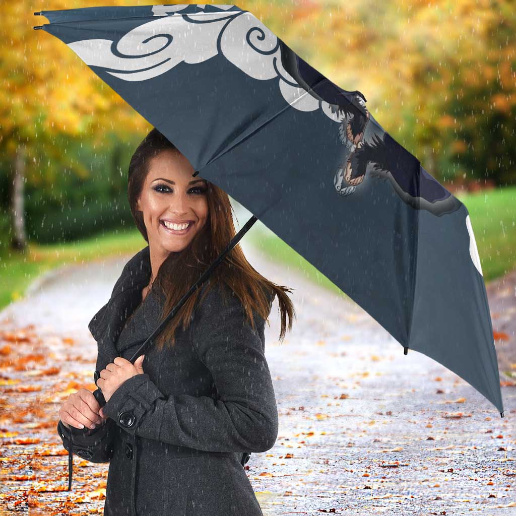 Hashibira Inosuke Demon Slayer Umbrella Whirlwind Anime Cloud Pattern Style