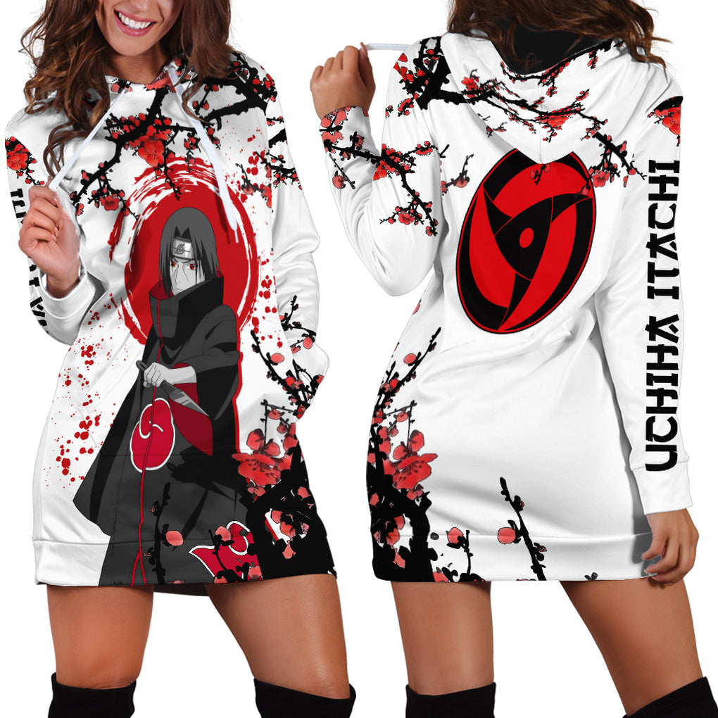 Uchiha Itachi - Anime Japan Style Hoodie Dress