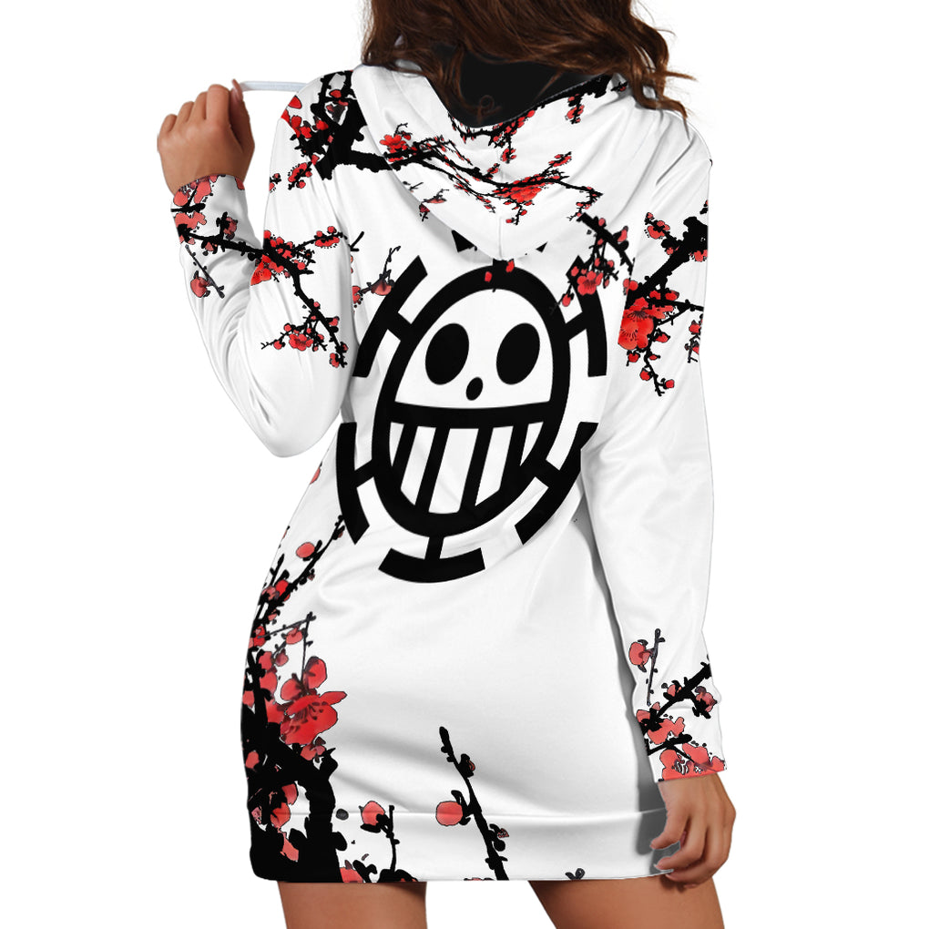 Trafalgar D Law - Japan Style Anime Hoodie Dress