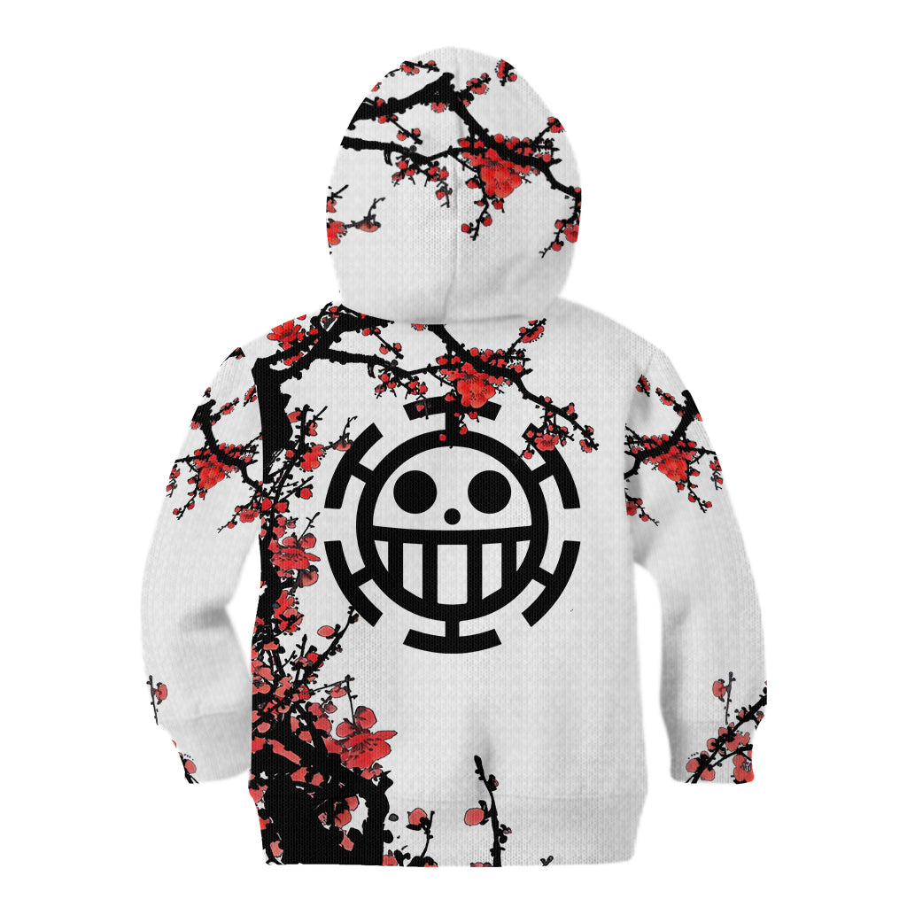 Trafalgar D Law - Japan Style Anime Kid Hoodie