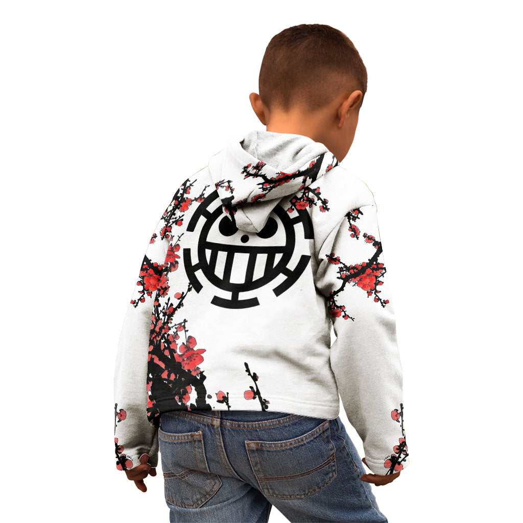 Trafalgar D Law - Japan Style Anime Kid Hoodie