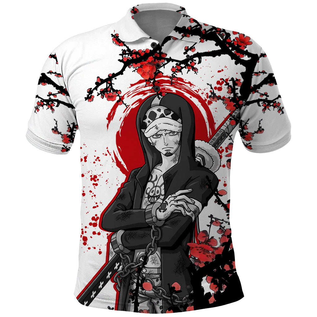 Trafalgar D Law - Japan Style Anime Polo Shirt