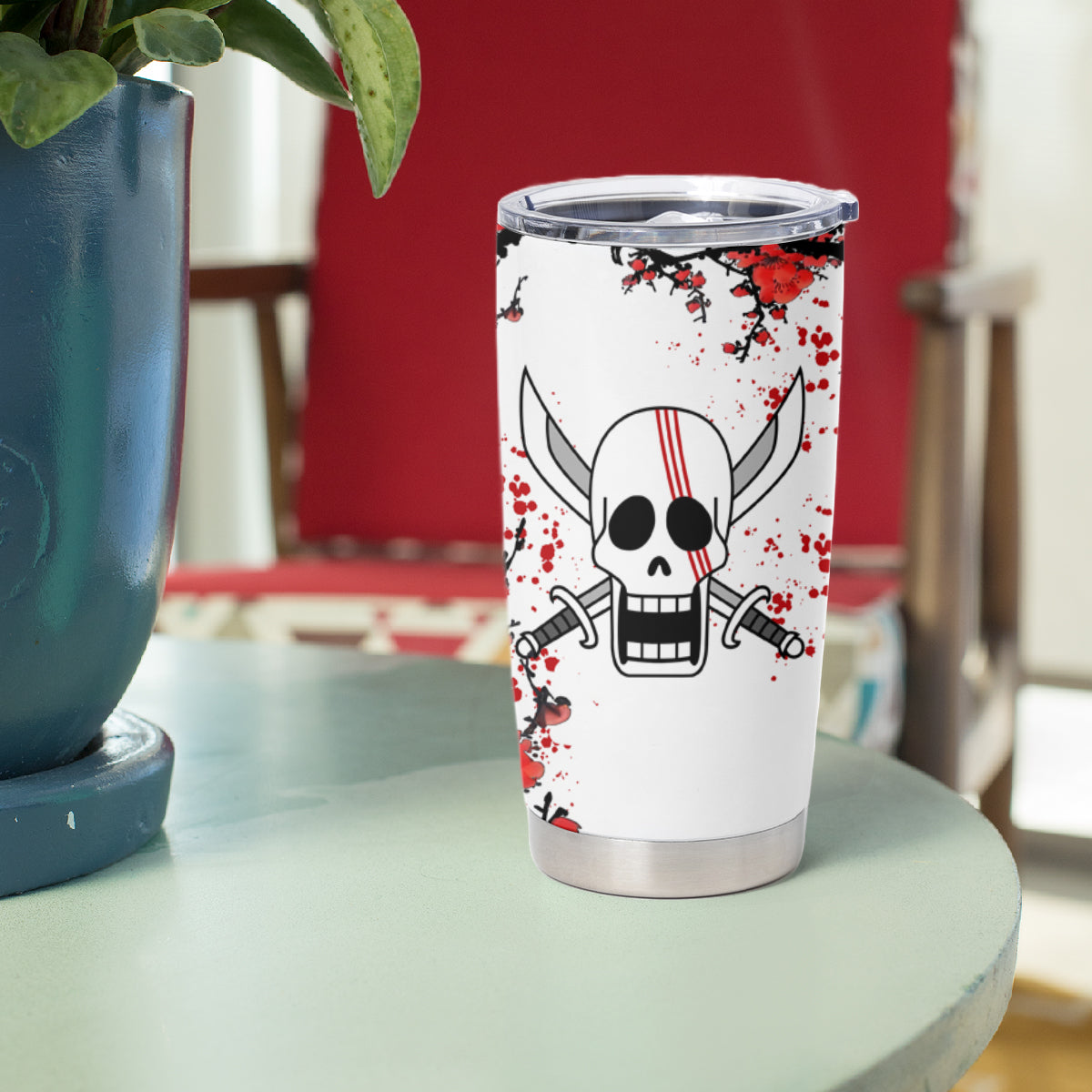 Red-Haired Shanks One Piece Tumbler Cup Japan Style Anime