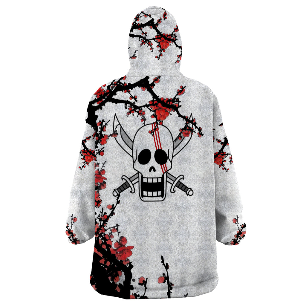 Red-Haired Shanks - Japan Style Anime Wearable Blanket Hoodie
