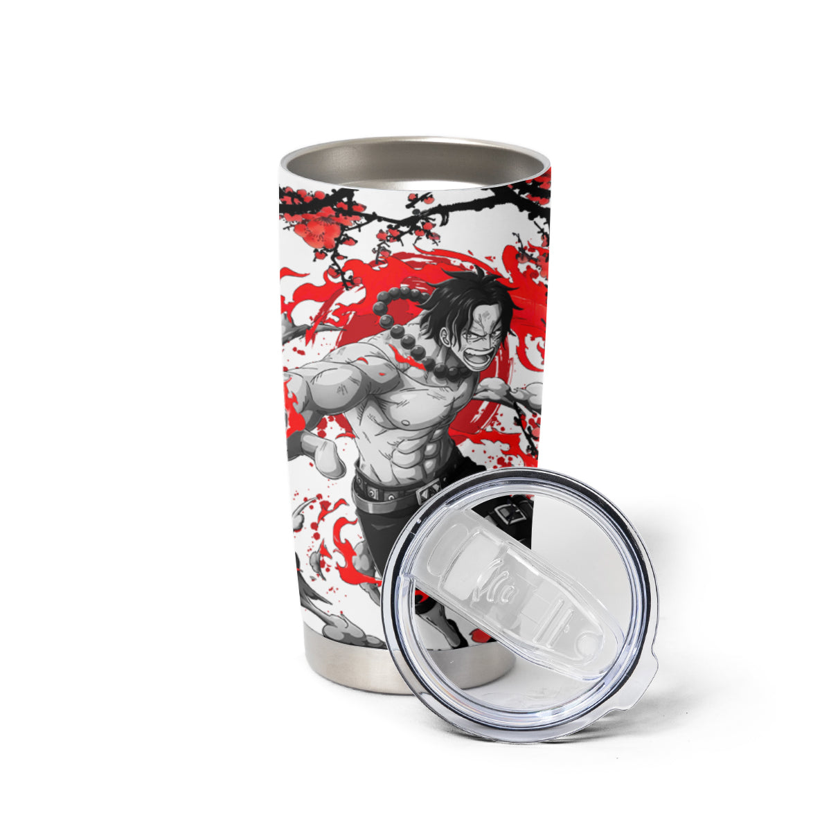 Portgas D. Ace One Piece Tumbler Cup Japan Style One Piece Anime
