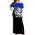 Vegeta Blue - Anime Manga Off Shoulder Maxi Dress