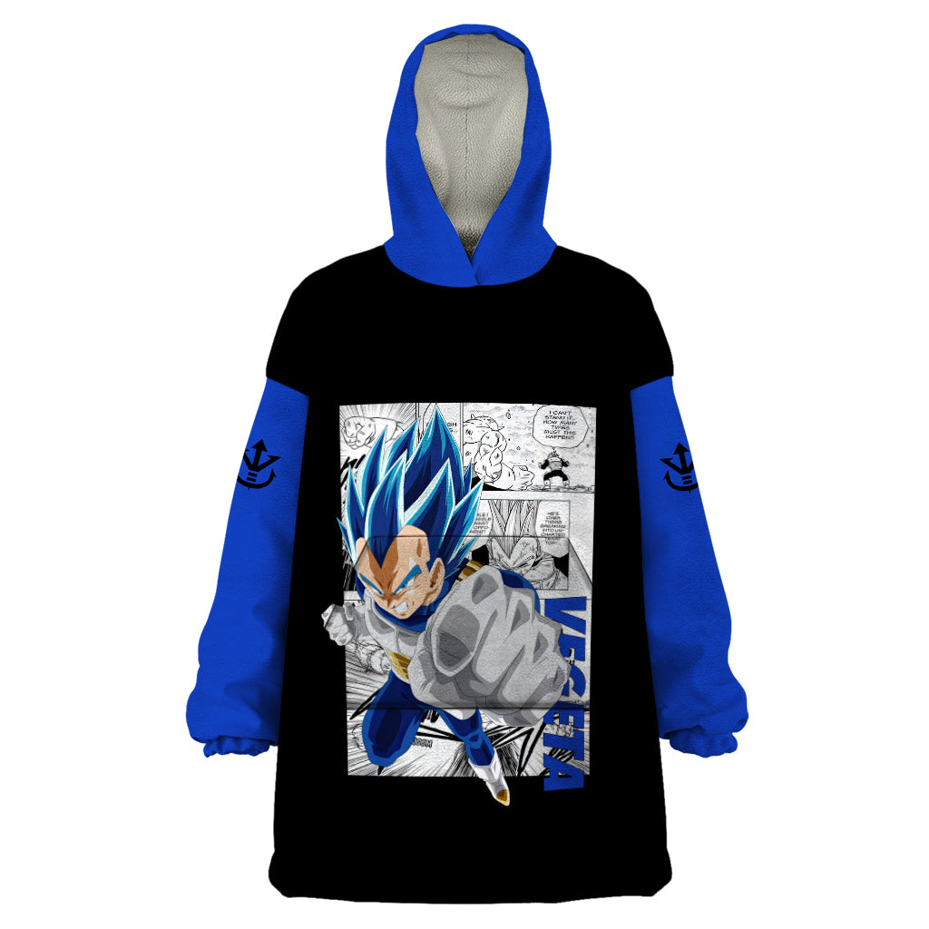 Vegeta Blue - Anime Manga Wearable Blanket Hoodie