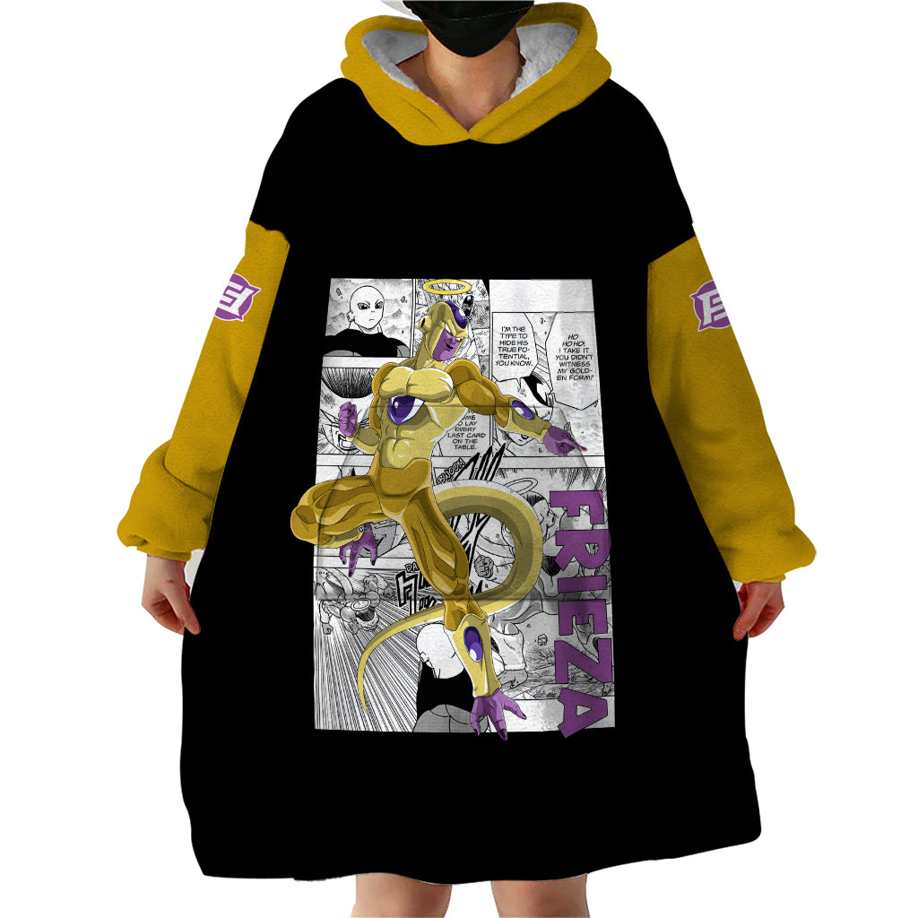 Golden Frieza - Anime Manga Wearable Blanket Hoodie