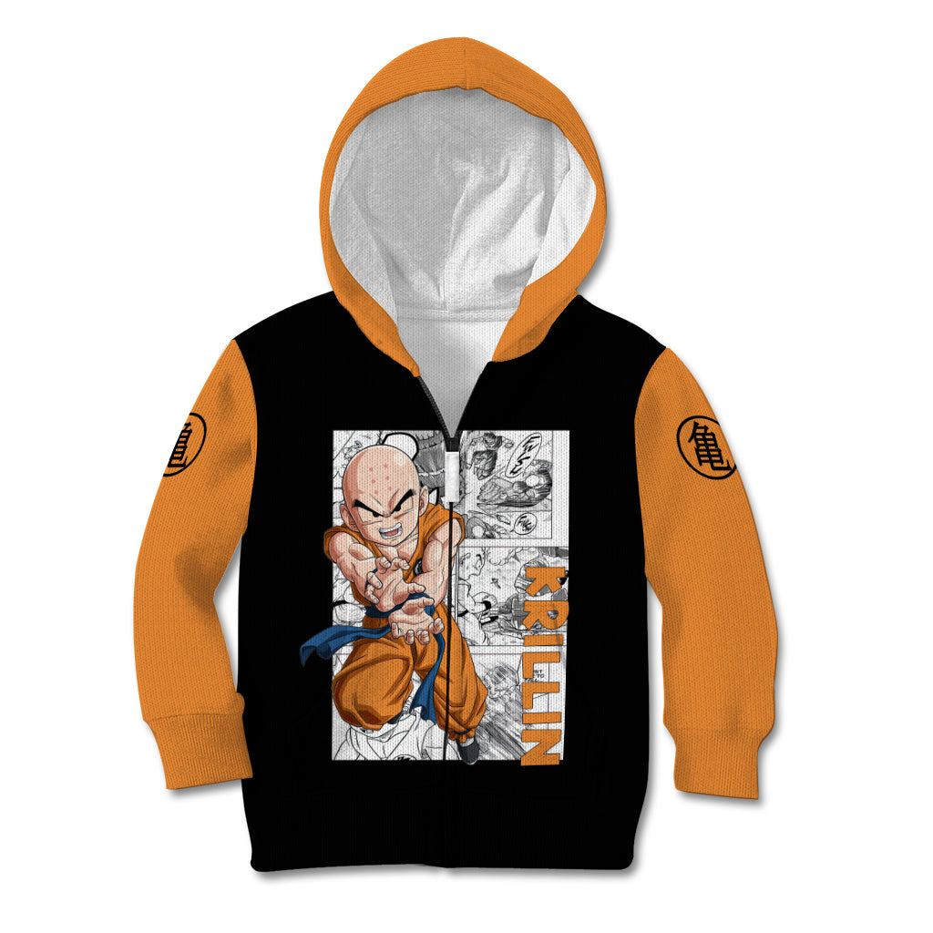 Krillin - Anime Manga Kid Hoodie
