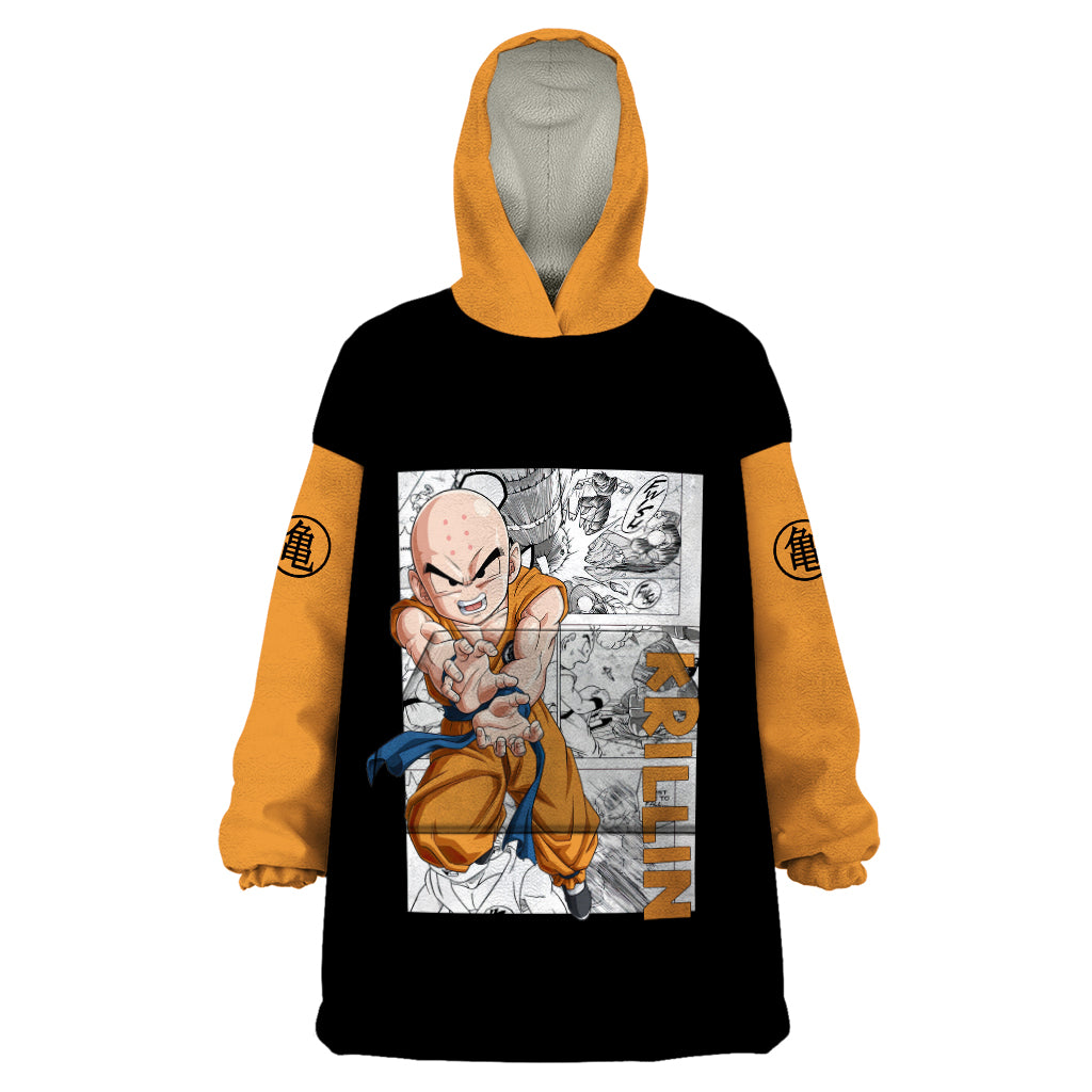 Krillin - Anime Manga Wearable Blanket Hoodie
