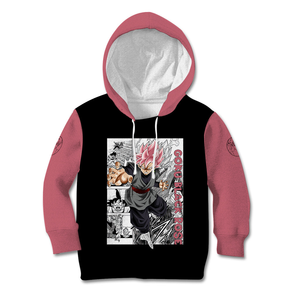Goku Black Rose - Dragon Ball Anime Kid Hoodie