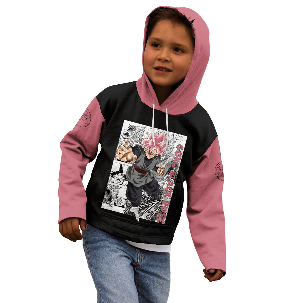 Goku Black Rose - Dragon Ball Anime Kid Hoodie