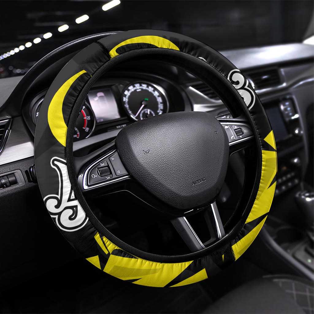 Vinsmoke Sanji One Piece Steering Wheel Cover Graffiti Street Art Anime Collage