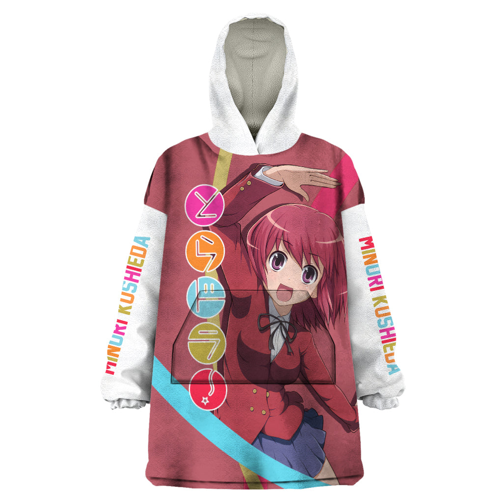 Minori Kushieda Wearable Blanket Hoodie Toradora