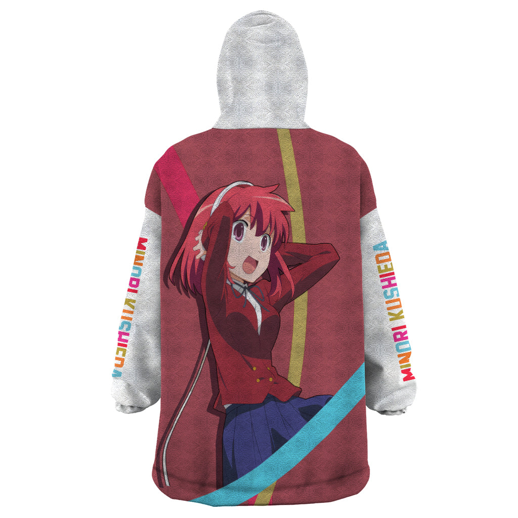 Minori Kushieda Wearable Blanket Hoodie Toradora