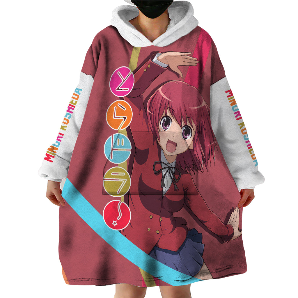 Minori Kushieda Wearable Blanket Hoodie Toradora