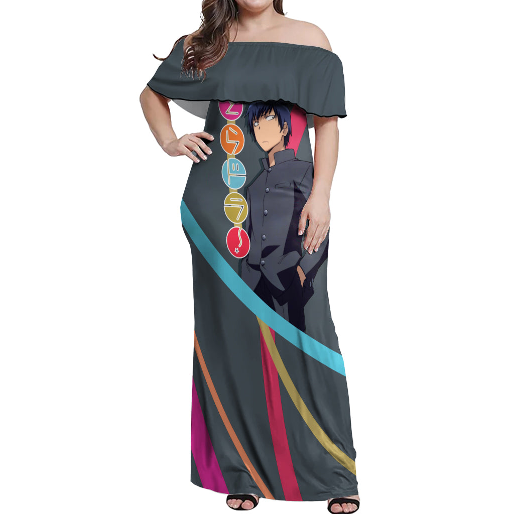 Ryuuji Takasu Off Shoulder Maxi Dress Toradora