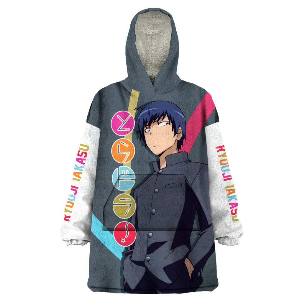 Ryuuji Takasu Wearable Blanket Hoodie Toradora